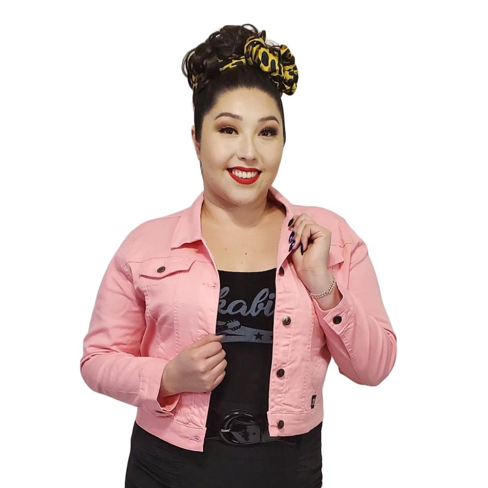 Sourpuss Essential Jacket Pink Xl